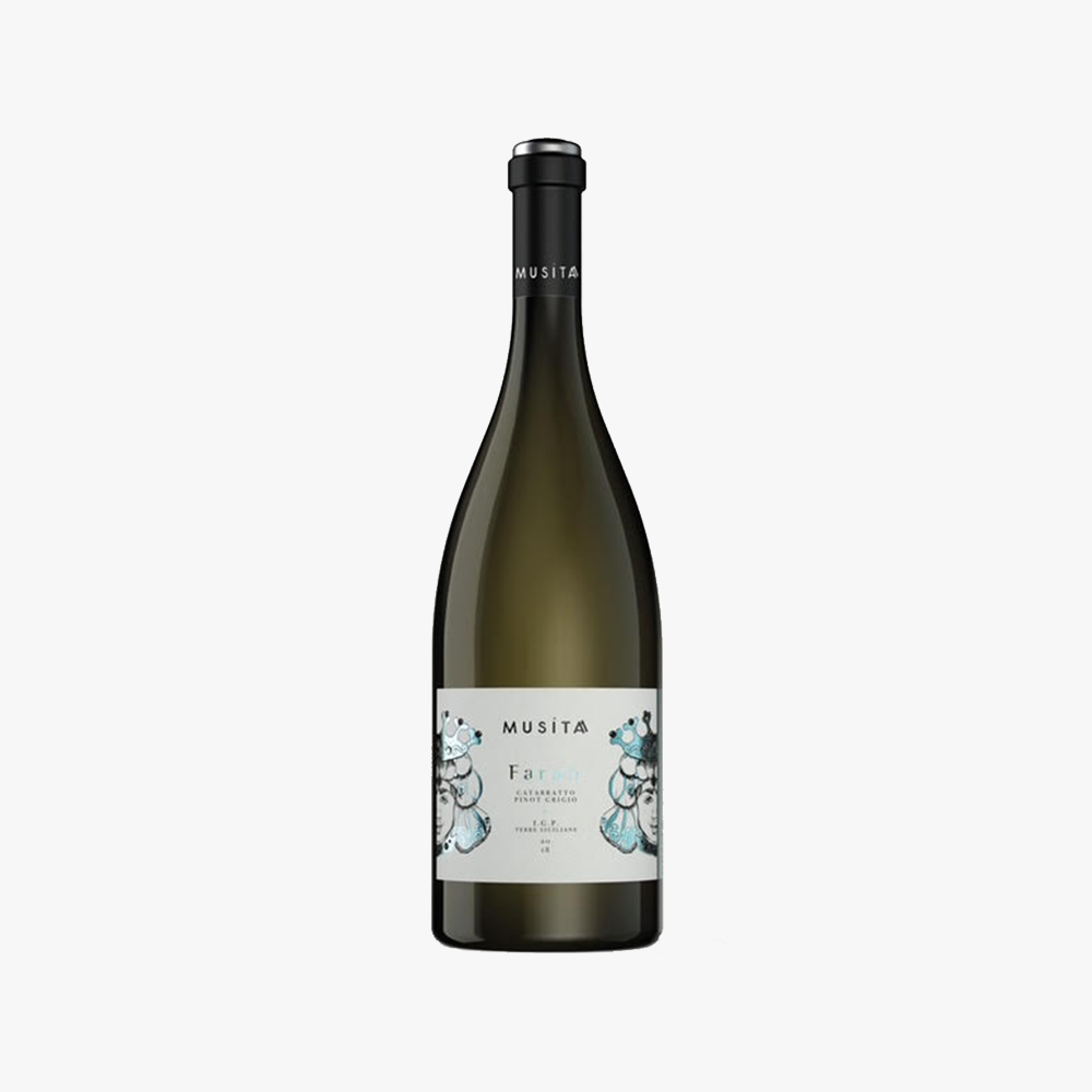 Cataratto- Pinot Grigio ‘Farah’ , Musita