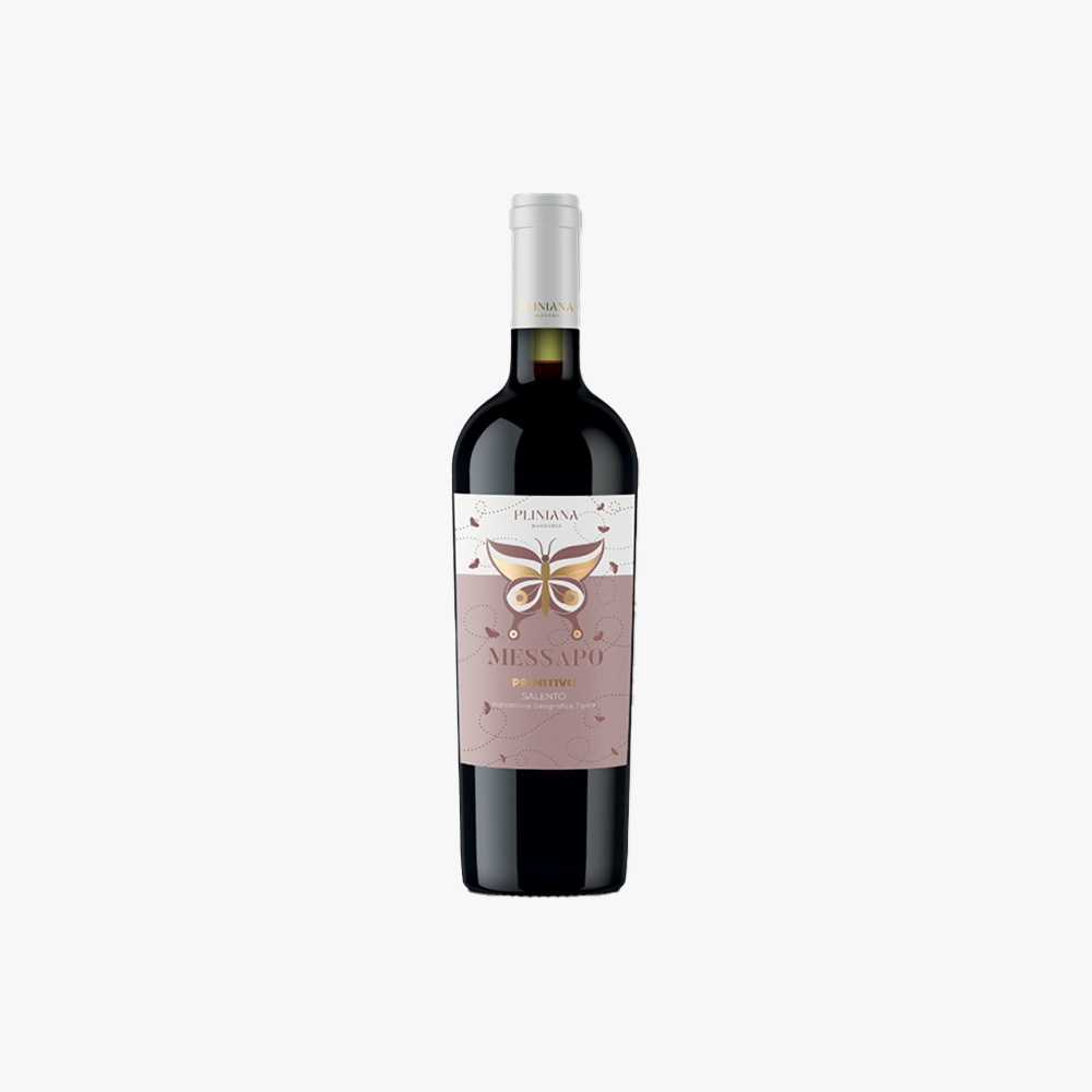 Salento Primitivo ‘Messapo’ 2022, Cantina Pliniana